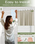 ALLZONE Heavy Duty Tension Shower Curtain Rod 28-42 Inches for Bathroom, Window, Non-Slip, Adjustable with Strong Spring Pole for Closet, Doorway,...