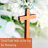 Mr. Pen- Wooden Crosses, 1.2x1.75 Inches, 50 Pack, Small Wooden Crosses, Wood Crosses for Crafts, Small Cross Pendant...