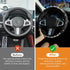 Diamond Steering Wheel Cover?with Bling Crystal Rhinestone, Delicate and Anti-Slip Sparkly Sedan Steering Wheel Cover ?Adaptable to 14.5-15 inches...