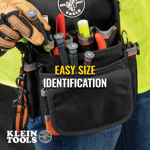Klein Tools 85615 Mini Precision Screwdriver Set, 4-Piece Phillips and Slotted Set, Ideal for Electronics, Small Appliances, Terminal Blocks...
