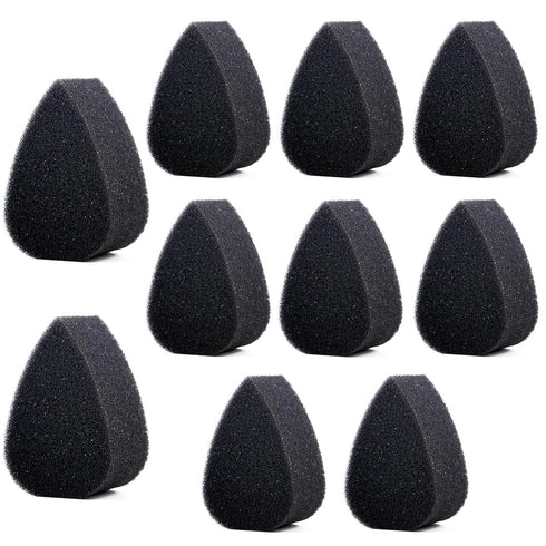Bowitzki Face Paint Sponges for Face Painting Adults Kids Black Sponges High Density Art Work Makeup and Body Paint Halloween Christmas Festival (...