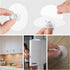 4 Pcs Self Adhesive Cabinet Drawer Pull Knobs No Drill Clear Acrylic Crystal Diamond Shaped Pulls Handles Hooks Window Opener for Wardrobe Kitchen...