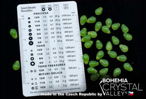 120+ Bead Kit of 6x9mm Pendant Drop Beads - Teardrop Glass Beads for Jewelry Making Set in 4 Opal Colors: White, Pink, Dark Pink, Grass Green...