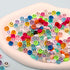 ZesNice 500 Pcs Smile Face Beads for Bracelets Making Kit, Smile Face Beads with Elastic String for Jewelry Making Earring Necklace DIY Craft Supp...