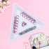 Jollin Hot Fix Crystal Flatback Rhinestones Glass Diamantes Gems 4.8mm(20ss 576pcs, Pink)...