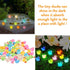 100 Pcs Luminous Mini Resin Ducks Tiny Glow in The Dark Duck Micro Garden Landscape Potted Plants Decoration Aquarium Dollhouse Ornament for Famil...