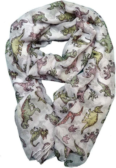 TracyTrends Dinosaur Scarf Gift for Women and Girls...