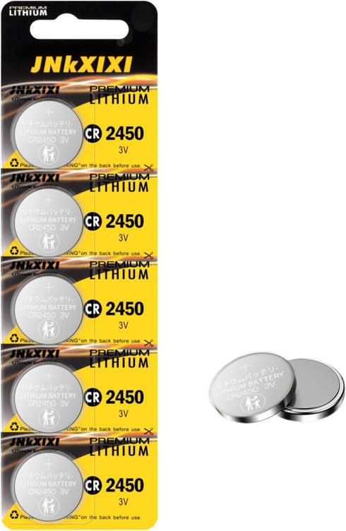 50 Pack CR2450 Battery Lithium Li-ion 600mAh CR 2450 3V Batteries...