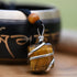 Natural Tiger Eye Crystal Healing Necklace - for Success Leadership Willpower Self Confidence. Brings Luck and Prosperity. Authentic Crystal with ...