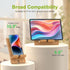 Pezin & Hulin Cell Phone Tablet Stand, Bamboo Wooden Smart Phone Desktop Charging Dock Holder Compatible with Pad, Phone 8 Plus X XS Max XR, All A...