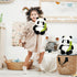 Panda Stuffed Animal 9'' Panda Bear Plush Toys with Bamboo Stuffed Panda Plushies Cute Panda Doll Gifts Black and White...