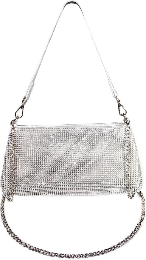 Rhinestone Evening Bags for Women, Girls Clutch Purses Handbags,Shoulder Strap Bag for Ladies Wedding Party...