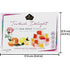Cerez Pazari Turkish Delight with Rose, Orange and Lemon Mix Flavours 8.1 Oz Gourmet Small Size Snacks Gift Box, No Nuts Sweet Traditional Confect...
