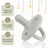 Sweet Child Pacifiers 0-18 Months, Set of 6 Ultra-Light Silicone Binkies with Collapsible Handle & 3 Air Holes for Added Safety, Best Newborn Paci...