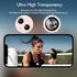 Xfilm Bling Diamond Individual Camera Lens Protector for iPhone 13 / iPhone 13 Mini, HD Clear Tempered Glass Camera Lens Screen Protection Cover, ...