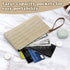 Straw Clutch Purse with Handle, Straw Handbag Clutch Purses for Women, Bohemian Wristlet Purse Summer Straw Purse...