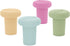 Bakerpan Silicone Wine Stoppers for Wine Bottles, Wine Bottle Stopper, Reusable Wine Corks - Set of 4...
