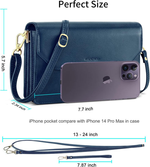 nuoku Purse Small Clutch for Women, Evening Wristlet Handbag, Cute Wallet PU Leather Crossbody...
