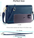 nuoku Purse Small Clutch for Women, Evening Wristlet Handbag, Cute Wallet PU Leather Crossbody...