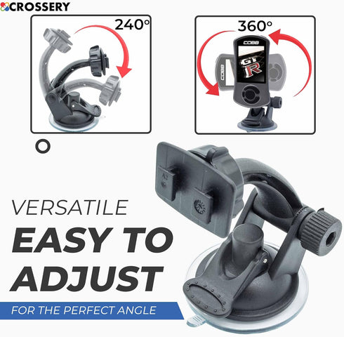 Cobb Accessport V3 Mount SCT X4 Mount Suction Cup Windshield Mount Monitor for WRX Edge CTS3 Monitor Edge CTS2 SCT X3 Ford Edge Evolution Cobb Acc...