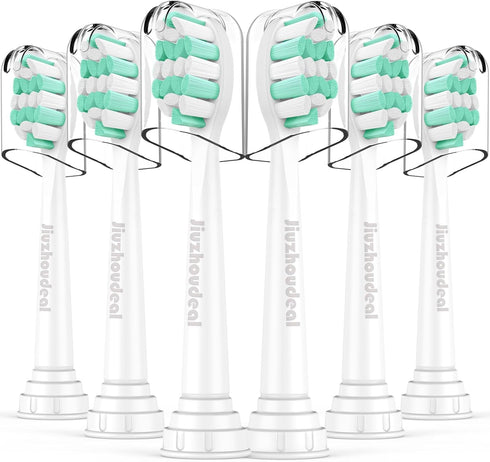 Toothbrush Replacement Heads for Philips Sonicare C2 Plaque Control ProtectiveClean 4100 5100 6100 Electric Toothbrush Heads, 6-Pack...