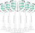 Toothbrush Replacement Heads for Philips Sonicare C2 Plaque Control ProtectiveClean 4100 5100 6100 Electric Toothbrush Heads, 6-Pack...