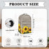 Wood Sunflower Blender Dust Cover, Fingerprint Protection Cover for Stand Mixer or Coffee Machine, Home Kitchen Appliance Cover for Stain Dust Res...