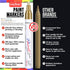 Paint Pens Markers Never Fade Quick Dry and Permanent, 12 Color Oil-Based Waterproof Paint Marker Pen Set for Rocks Painting, Stone, Wood, Fabric,...