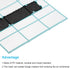 PATIKIL 11.81" x 11.02" Air Conditioner Air Filter, Plastic Air Filtering Screen Replacement with Air Filter Foam for HVAC, Blue Black...