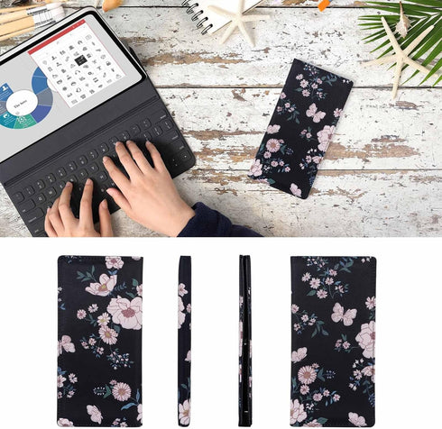 HUA ANGEL Bifold Wallets, Slim Long Wallet for Women RFID Blocking Ultra Thin Credit Card Holder Ladies Clutch Purse Billfold...