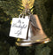 It's a Wonderful Life Inspired Christmas Angel Bell Ornament with Stainless Steel Angel Wing Charm. New Larger Size and Now Comes with 2 Interchan...