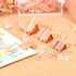 Binder Clips Paper Clamps, Assorted Sizes Set (Small, Medium, Large) for Office School and Home Supplies (Rose Gold)...
