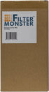 Filter-Monster replacement sock compatible with Mila Air Purifier, 2 pack...
