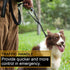 Heavy Duty Dog Leash, 4-6FT Shock Absorbing Tactical Dog Leash with 2 Padded Handles, Advanced Easy Metal Clip, No Pull Reflective Dog Leash for M...