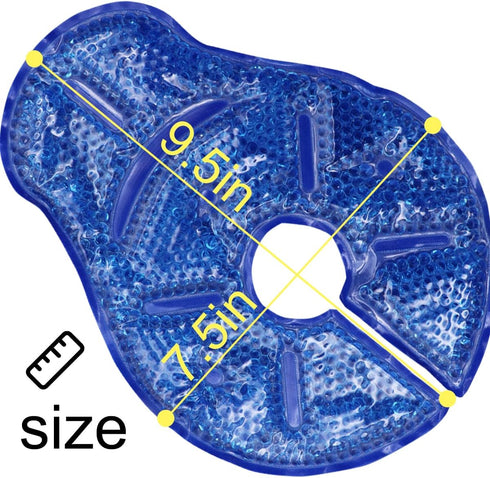 Hot Cold Breast Therapy Pads, Breast Ice Pack, Cooling Breast Gel Pads, Breastfeeding Essentials and Postpartum Recovery| Nursing Pain Relief for ...