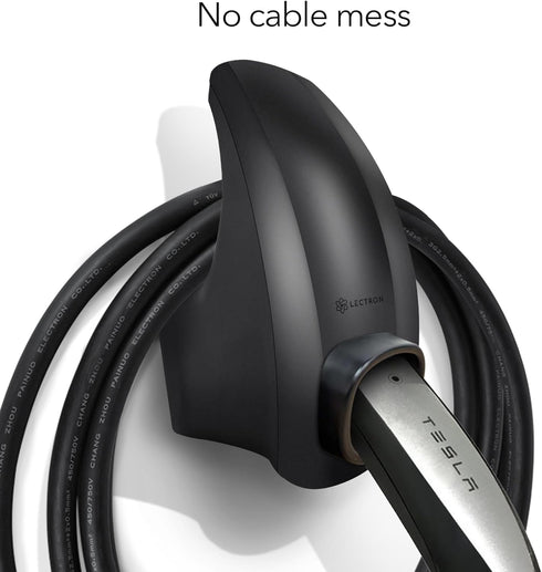 Lectron Electric Vehicle Charger Wall Mount & Cable Holder for Tesla (NACS)......
