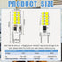 G8 LED Bulb Dimmable 3W 120V T4 Bulb Warm White 3000K Under Cabinet Light Bulb for Under Counter Light Replacements (20 Pcs)...