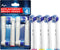 Replacement Brush Heads Compatible with OralB Braun- Pack of 4 Professional Electric Toothbrush Heads- Precision Refills for Oral-b 7000, Clean, O...