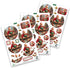 Katy Sue Christmas Ball Ornaments Die Cut Decoupage Selection Pack.12 Pre-Cut Die Cut Sheets for Christmas Card Making Supplies, Card Toppers & Pa...