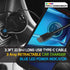Cellet USB-C (Type-C) Retractable Car Charger, Fast Car Charger Compatible for iPhone 15, Samsung Galaxy Smartphones, LG Motorola Moto Google Pixe...