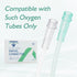 Oxygen Tubing Connector, 360° Rotation Cannula Connector Oxygen Connector Avoid Tangles, Tubing Swivel Connector O2 Connector (White-10pack)...