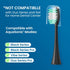 Replacement Toothbrush Heads 10 Pack Compatible with AquaSonic Black Series, Vibe Series, Black Series pro, and Duo Series pro Electric Toothbrush...