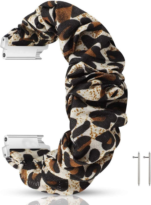 Compatible for Movado 2.0 Smartwatch Band, Blueshaw Fabric Elastic Scrunchie Elastic Watch Band Women Cute Replacement Straps for Movado Connect 2...