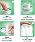 Push and User-Ready, On-The-Go Unscented Dog Wipes, Hypoallergenic Grooming Wipes Cleaning for Easy Use for Paws, Body and Butt, Pet Wipes Good fo...