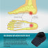 Plantar Fasciitis Cushioned Arch Support Therapy Wrap to Relieve Plantar Fasciitis and Heel Pain - Podiatrist Recommended (M/L)...