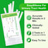 Easy@Home Urinary Tract Infection Test: UTI Test Strips Urinalysis Dip Stick Kit, Urine Testing Nitrites Leukocytes 2 Parameters, Individually Wra...