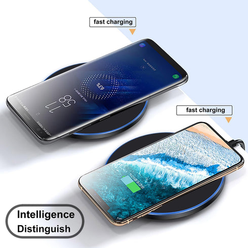 Wireless Charger,Fast 20W Wireless Charging Pad/Mat Compatible with Samsung Galaxy S24/S24+/S24 Ultra /S23/S22/S21/S20/S10,for Google Pixel 8/7/6,...