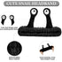 3pcs Snail Face Wash Headband and Wristband Set Black Funny Makeup Headband Puffy Skincare Spa Head Bands Cute Wrist Towels Hair Band for Washing ...