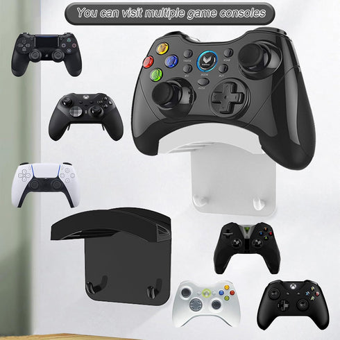 Headphone Stand,Wall-Mounted Headphone Holder,Headset Hook,Dual Hook Design,Compatible with Most Headphones and Gaming Headsets,Can be Fixed on Wa...