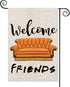 Fri Themed Welcome Home Decor Garden Flag Yard Porch House Flag for Outside Decoration (Welcome Fri)...